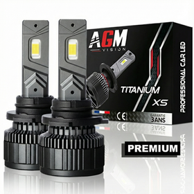 Kit ampoules HB4 - 9006 LED Titanium XS - V2 - AGM Vision