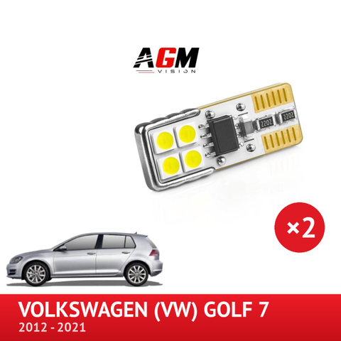 PACK LED éclairage pédalier AVG et tapis de sol AVD Volkswagen Golf 7