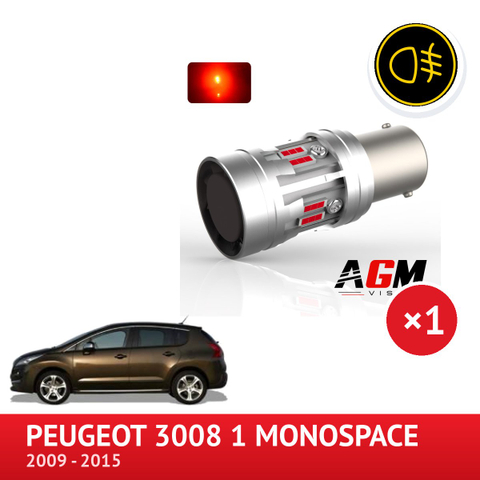 LED-pakke for tåkebaklys Peugeot 3008 fra 2009 til 2016