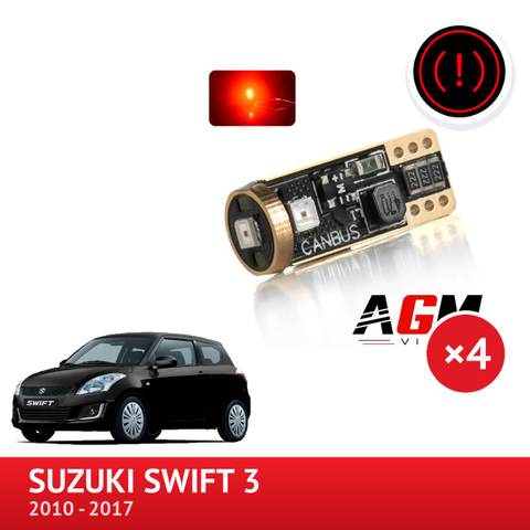 PACK LED 3ème Feu de Stop Suzuki Swift 3 de 2010 à 2017