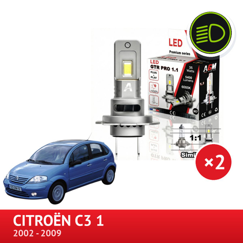 Kit lumini de întâlnire LED Citroën C3 I