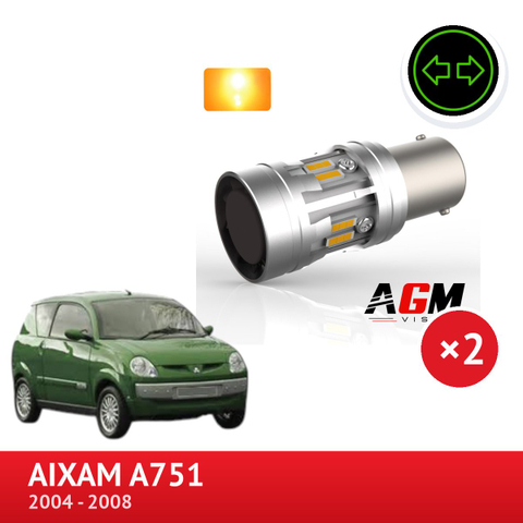 LED-kit PY21W Blinklys foran AIXAM A751