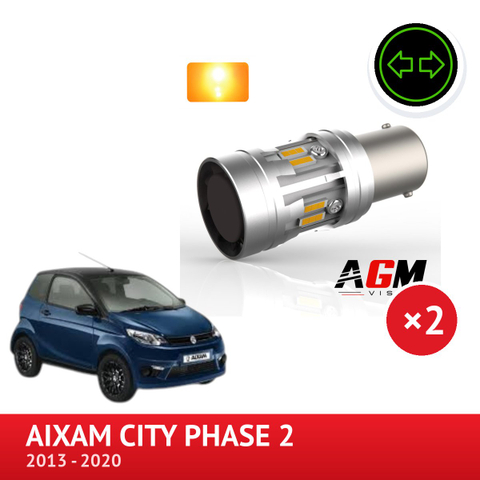 LED-sæt PY21W Forreste blinklys AIXAM City Phase 2