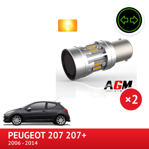Zestaw LED tylnego kierunkowskazu PEUGEOT 207 207+