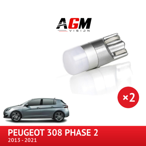 LED-belysningssett for pedalsettet og gulvmattene PEUGEOT 308 Phase 2