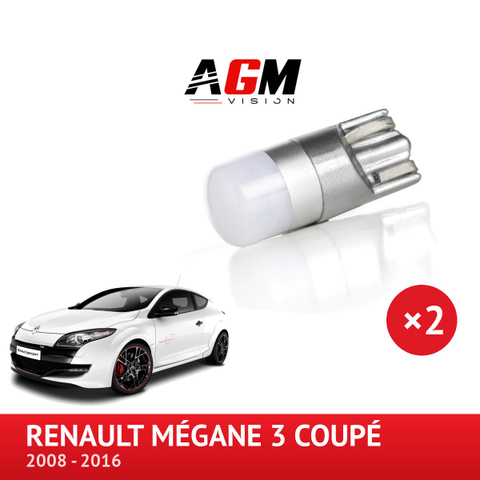 Kit LED Éclairage miroir de courtoisie RENAULT Mégane 3 Coupé