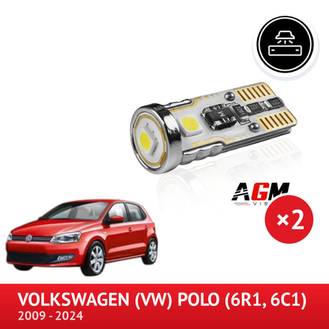 Kit LED d’éclairage de plaque VOLKSWAGEN (VW) Polo (6R1, 6C1)