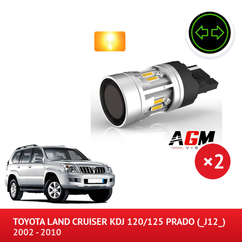 Sada LED předních směrových světel TOYOTA Land Cruiser KDJ 120/125 Prado (_J12_)