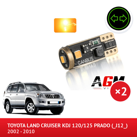 Sada LED bočních směrových světel TOYOTA Land Cruiser KDJ 120/125 Prado (_J12_)