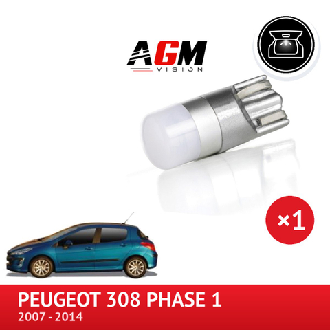 Kit LED d’éclairage de coffre Peugeot 308 Phase 1