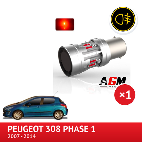 Kit LED antibrouillard arrière PEUGEOT 308 Phase 1