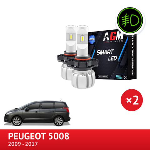 PEUGEOT 5008:n etusumuvalojen LED-sarja