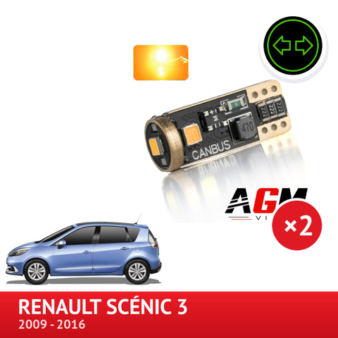 LED-sett for blinklys på siden RENAULT Scénic 3