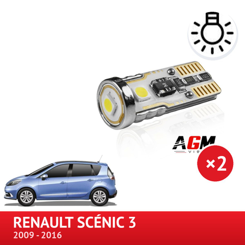 LED-sett for kjørelys foran RENAULT Scénic 3