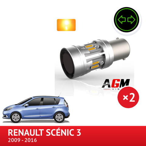 Bakre blinklys LED-sett RENAULT Scénic 3