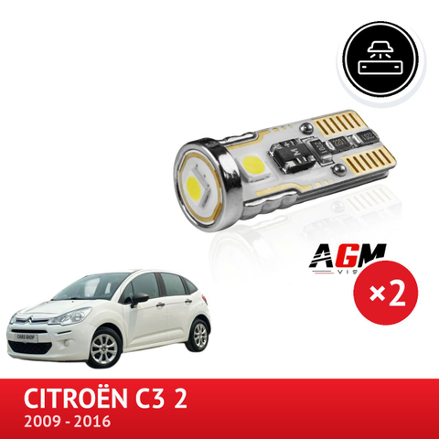 LED sada osvětlení registrační značky CITROËN C3 2