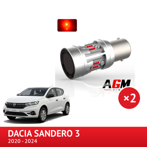 LED-sæt P21/5W til bremselys / positionslys Dacia Sandero 3