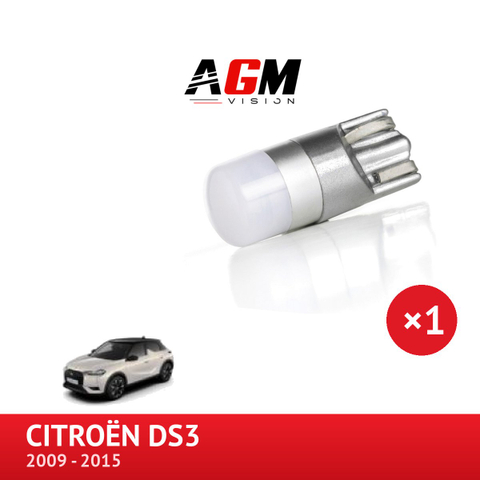 LED-pære W5W Handskerumsbelysning CITROËN DS3