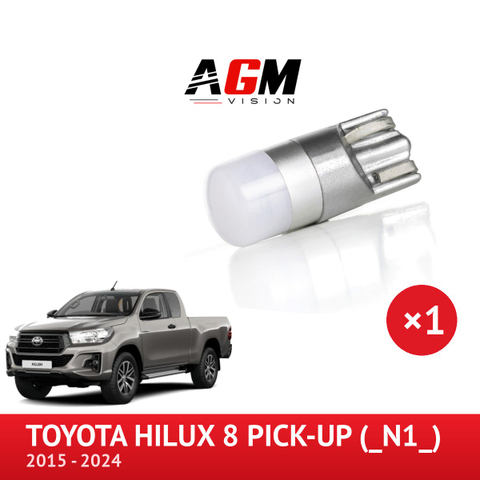 LED žárovka W5W pro osvětlení přihrádky spolujezdce TOYOTA Hilux 8 Pick-Up (_N1_)