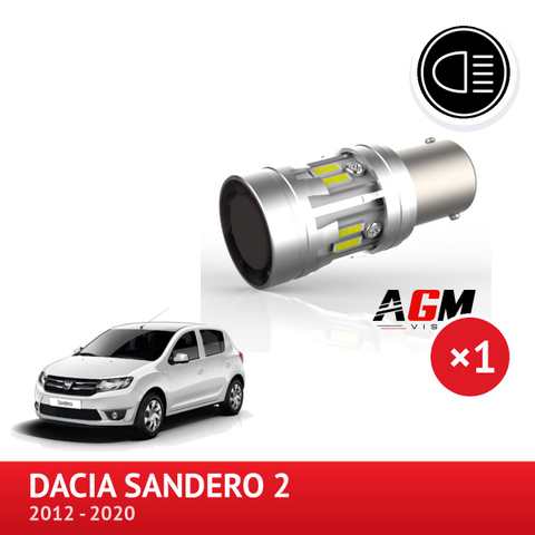 LED-polttimo P21W, DACIA Sandero 2:n peruutusvalo