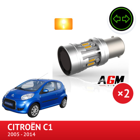 LED-sæt P21W bagblinklys CITROËN C1