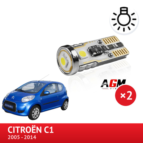 LED-kit W5W positionslys foran CITROËN C1