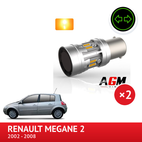 Sada LED PY21W zadního směrového světla RENAULT Megane 2