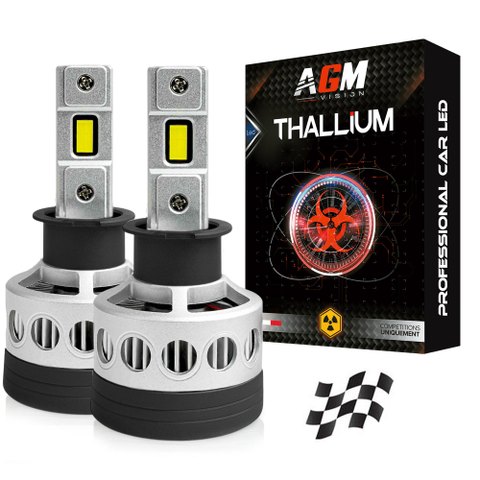 Kit Ampoules LED H3 THALLIUM