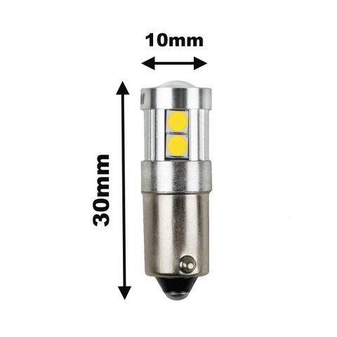 Ampoule LED T4W-BA9S LOUPE (Blanc)