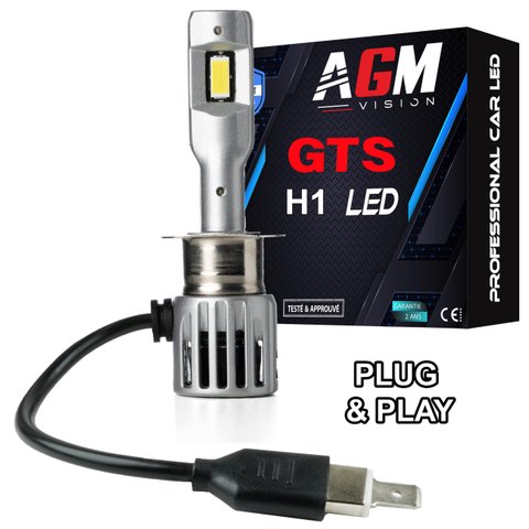 Ampoule LED H1 GTS EVO R35W - Réglables & Ventilées