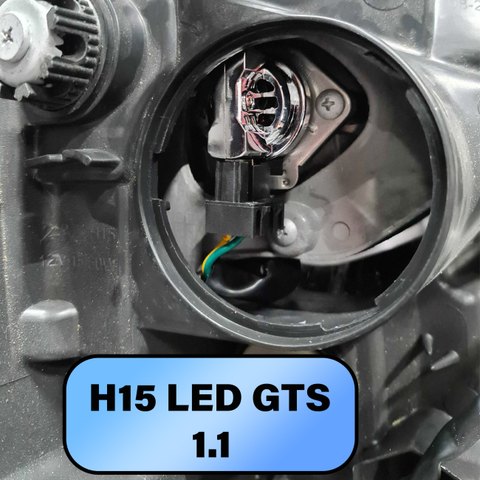 Kit ampoules LED H15 GTS 1.1 SLIM ventilé