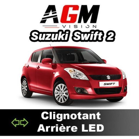 PACK LED Clignotant arrière Suzuki Swift 2 de 2004 à 2010