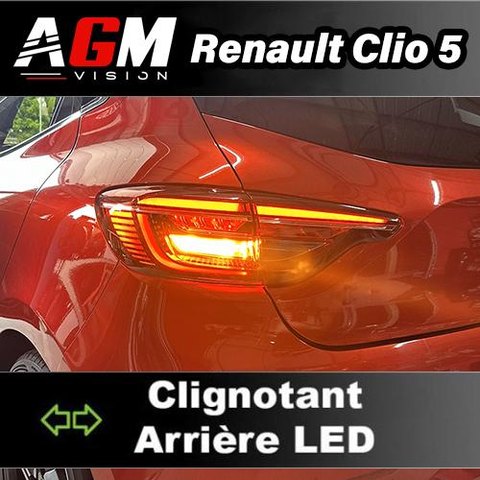 Pack LED clignotant arrière Renault Clio 5 (2019 à 2024)