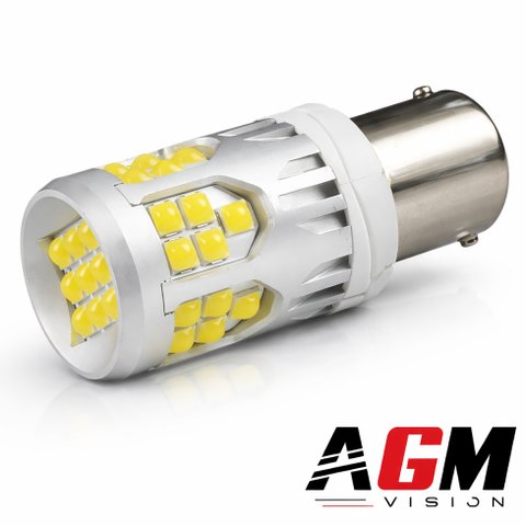 Ampoule LED P21W-BA15S - UltraBoost Recul Blanc