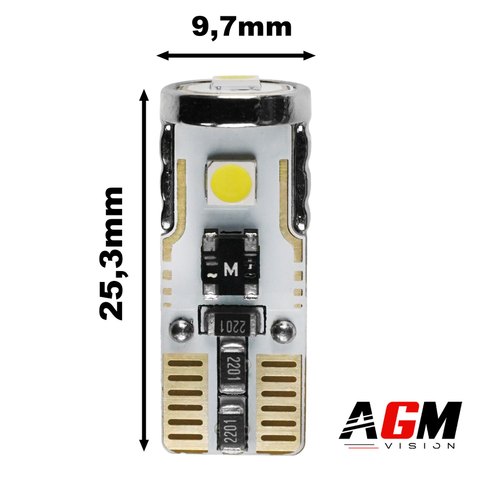 Ampoule LED T10-W5W Platinium (blanc)