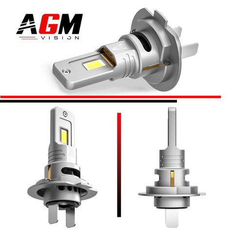Kit ampoules LED H7 GTR PRO 1:1 ventilé