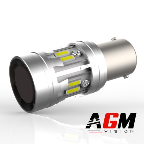 Ampoule LED P21W-BA15S VORTEK MAX (Blanc) - Feux de recul