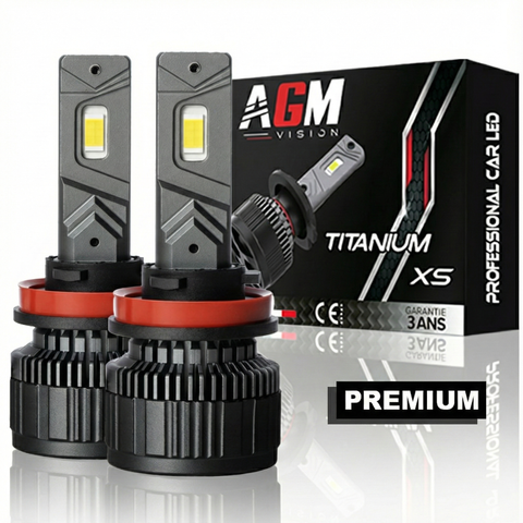 Kit ampoules H11 LED Titanium XS - V2