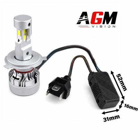 Kit ampoules LED H4 Millenium 3 Ultra Can-bus V3