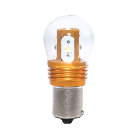 LED-pære PY21W-BAU15S VINTAGE (Hvid)