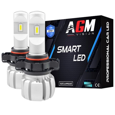 Kit LED-pærer PSX24W SMART - Hvid 6500K