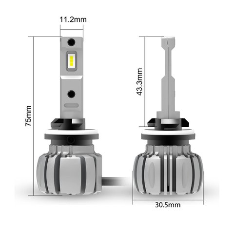 Kit ampoules LED 881 - 886 H27W/2 SMART