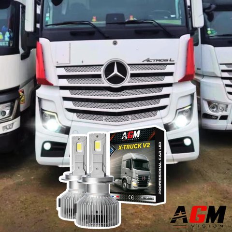 LED H7 X-TRUCK Kit - V2 - 150 Watt - 24 Volt
