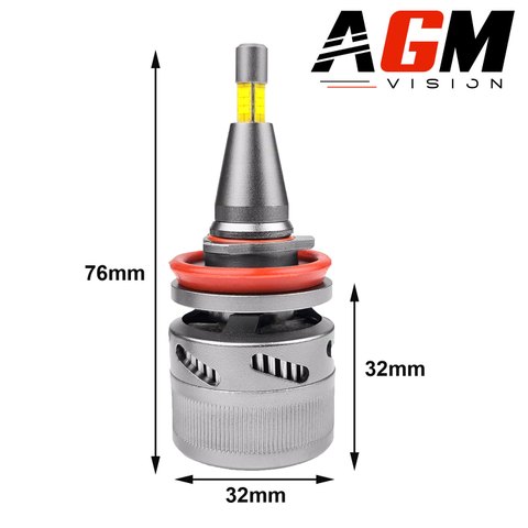 Kit LED-pærer H11 REVO 360°