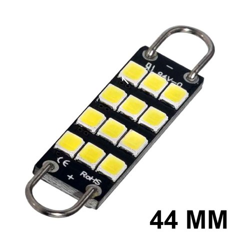 Navetă-Croșetă LED-44mm-SMART (Alb)