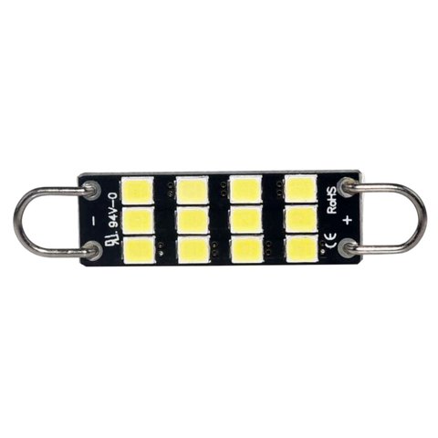 Navetă-Croșetă LED-44mm-SMART (Alb)