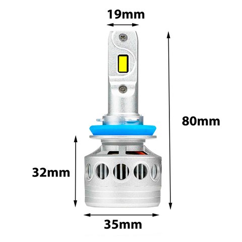 Kit Ampoules LED H11 THALLIUM