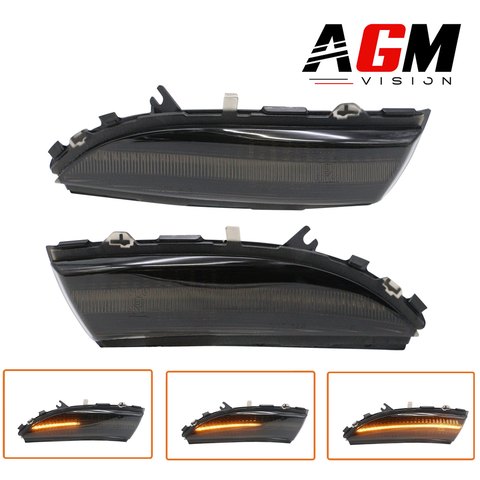 Dynamischer Blinker Spiegel Renault Clio 4 Ph1 (Schwarz Getönt)