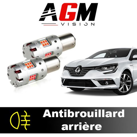 Pack feux antibrouillard arrière LED Renault Megane 4 2016 à 2023