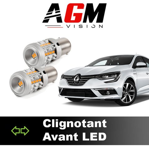 Pack feux clignotants avant LED Renault Megane 4 2016 à 2023